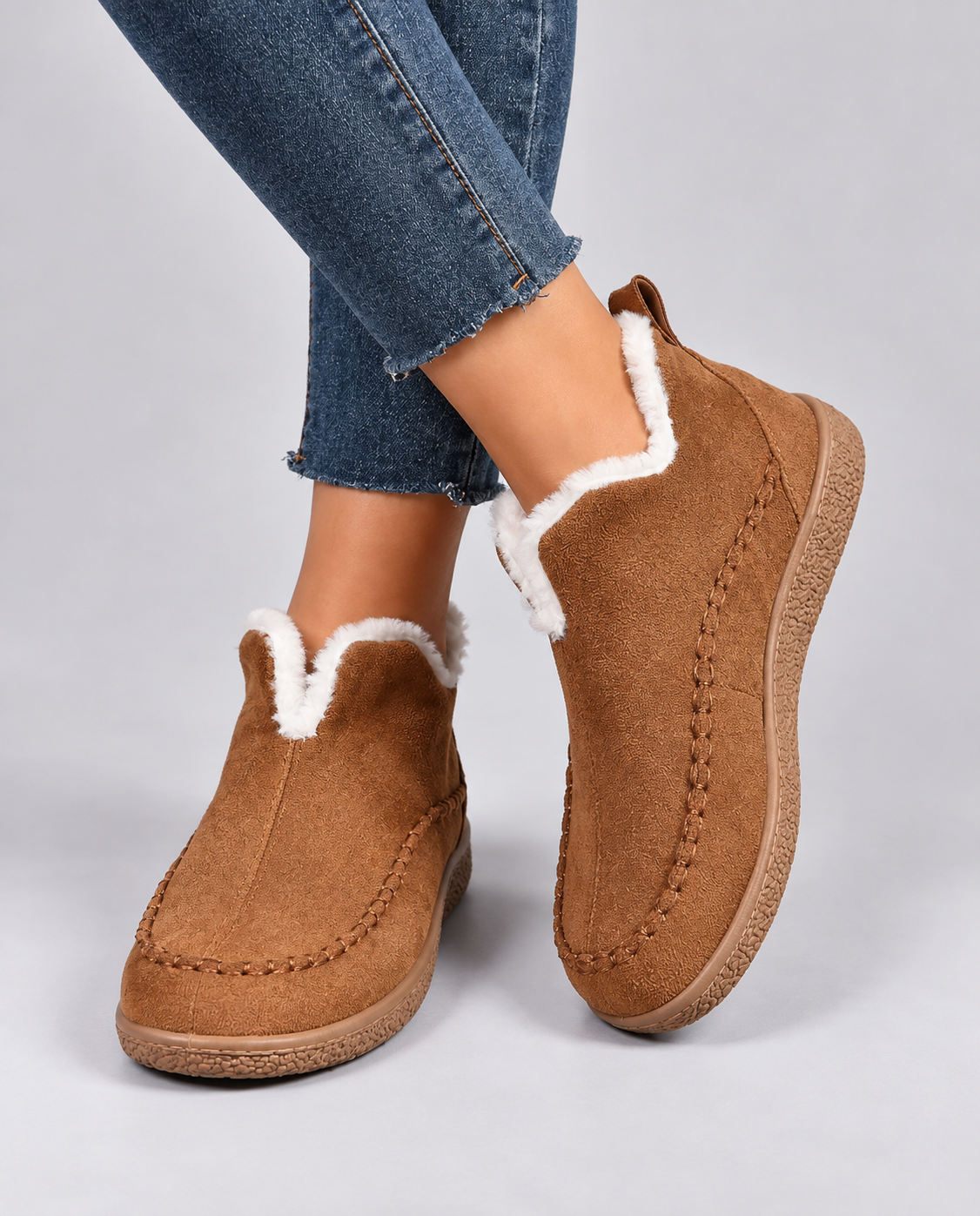 Casual Schuhe Damen mit Fütterung und Komfort - 2 - Jasminaboutique.com