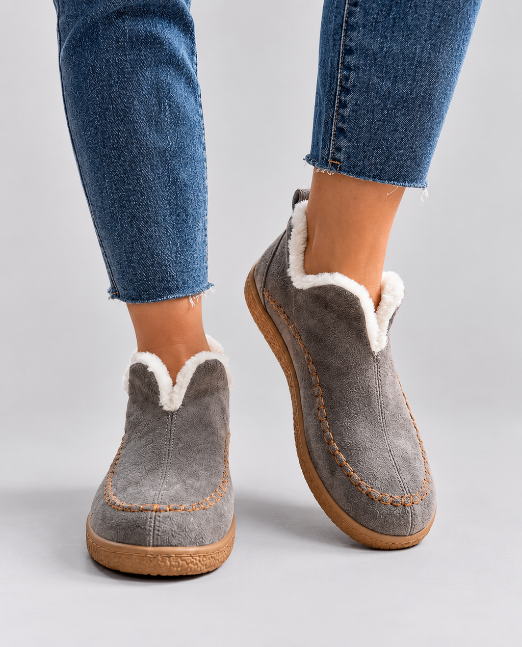 Casual Schuhe Damen mit Fütterung und Komfort - 3 - Jasminaboutique.com