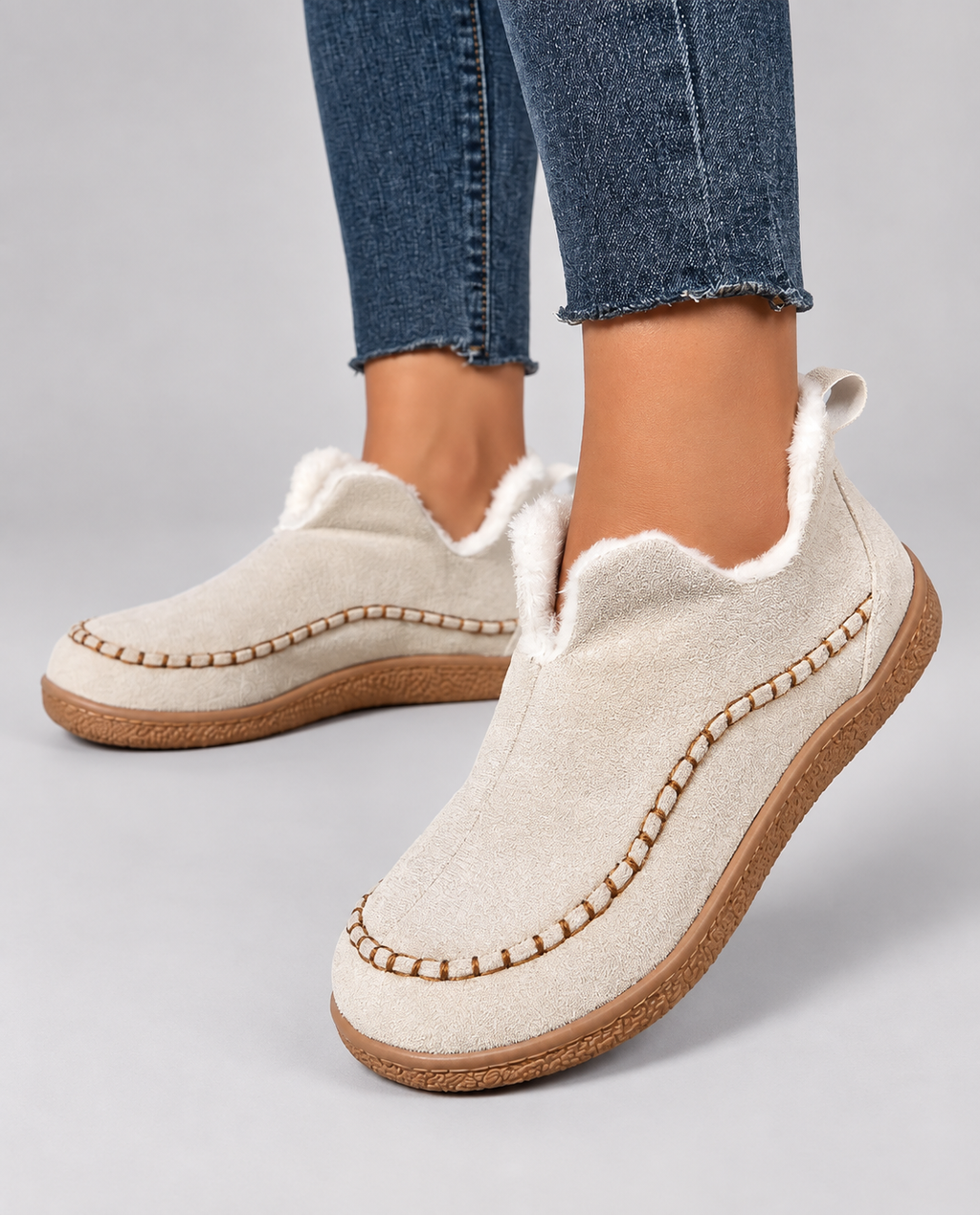Casual Schuhe Damen mit Fütterung und Komfort - 5 - Jasminaboutique.com