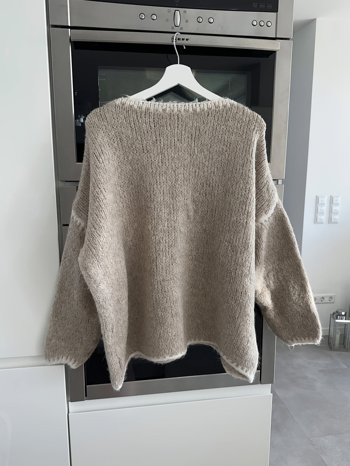 Pullover Damen mit U-Boot-Ausschnitt und lässigem Schnitt - 3 - Jasminaboutique.com