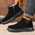 Stiefeletten Damen mit Reißverschluss und Warmfutter - 1 - Jasminaboutique.com