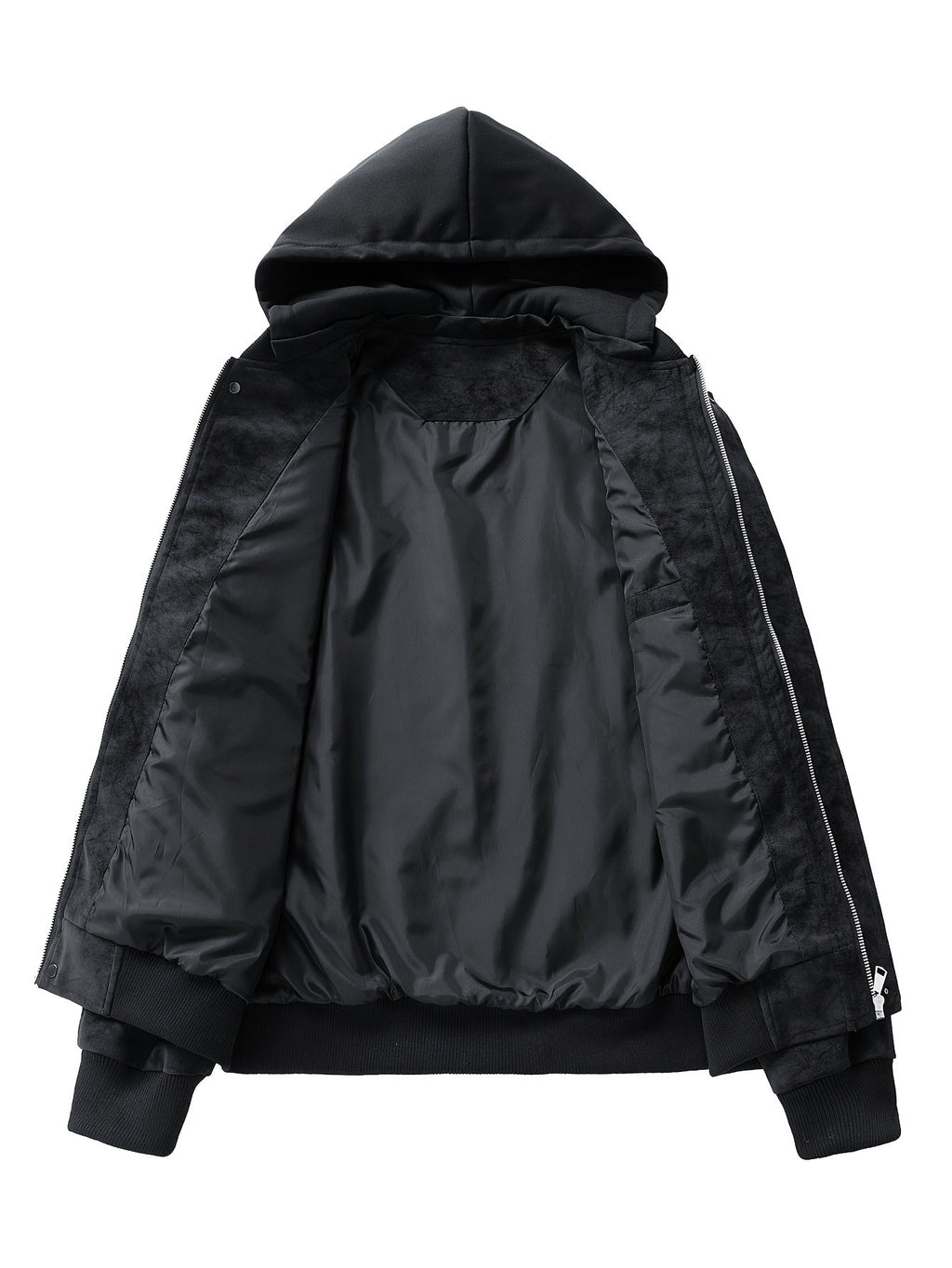 Hooded Utility Jacket Herren mit Relaxed Fit und praktischen Taschen - 3 - Jasminaboutique.com