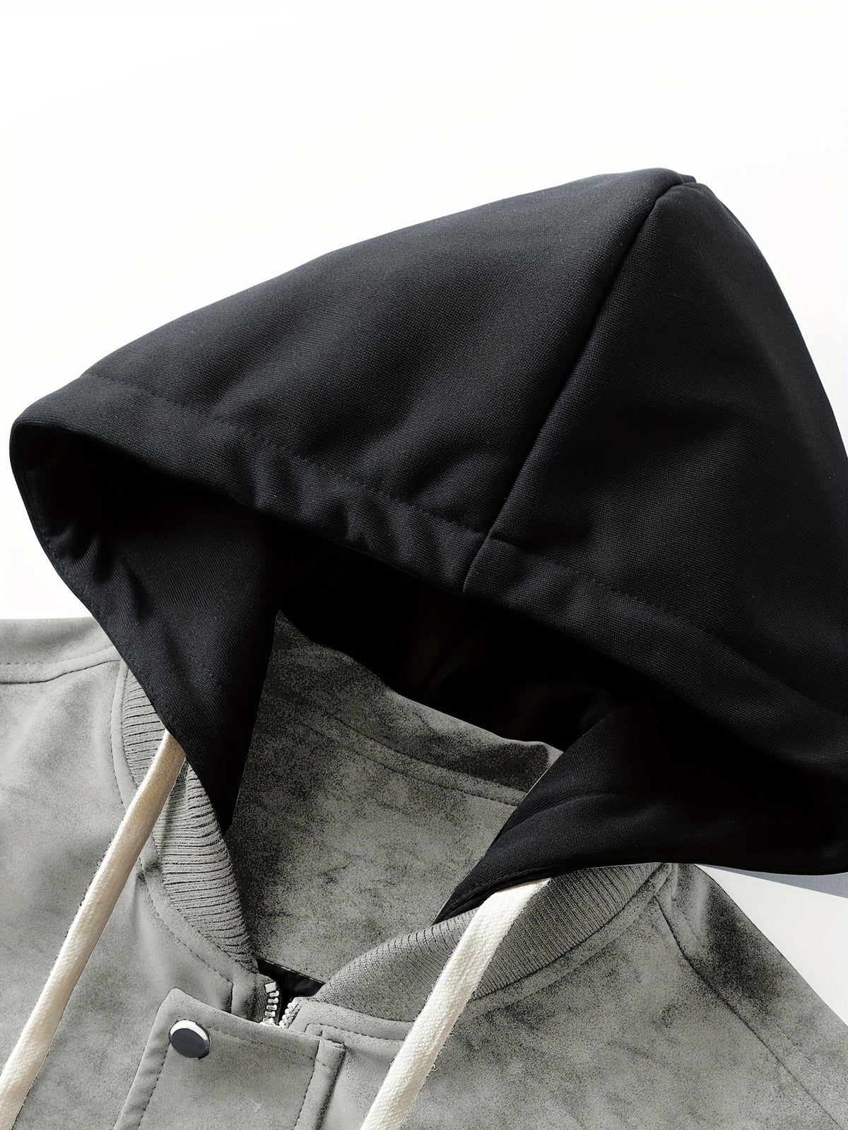Hooded Utility Jacket Herren mit Relaxed Fit und praktischen Taschen - 10 - Jasminaboutique.com