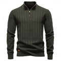 Pullover Damen mit Stehkragen und Reißverschluss - 1 - Jasminaboutique.com