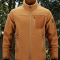 Fleecejacke Damen mit Stehkragen und praktischen Taschen - 1 - Jasminaboutique.com