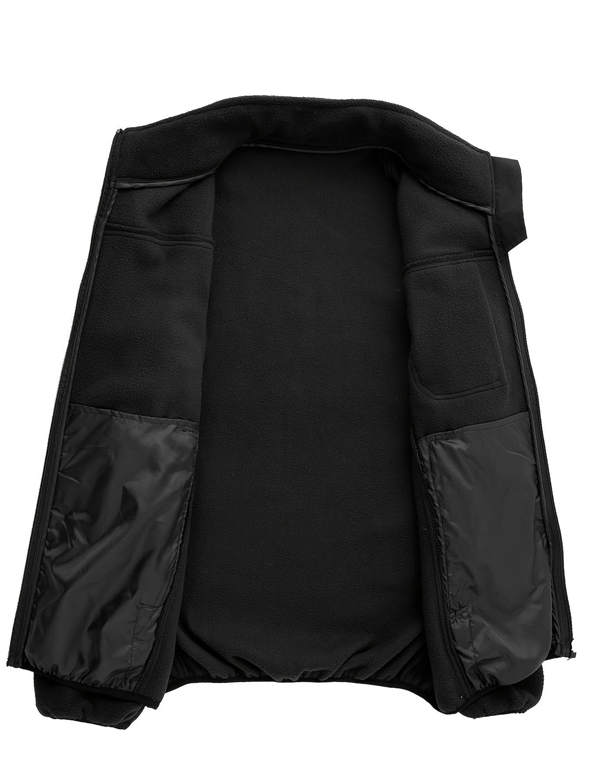 Fleecejacke Damen mit Stehkragen und praktischen Taschen - 14 - Jasminaboutique.com