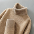 Pullover Damen mit Rollkragen und lässigem Schnitt - 1 - Jasminaboutique.com