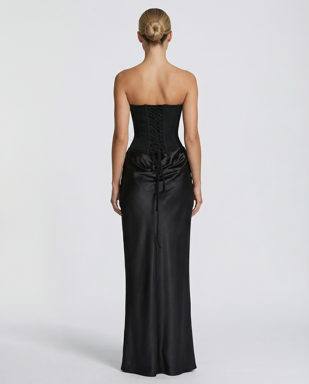 Maxikleid Damen mit Wickelschnitt und schickem Design - 2 - Jasminaboutique.com