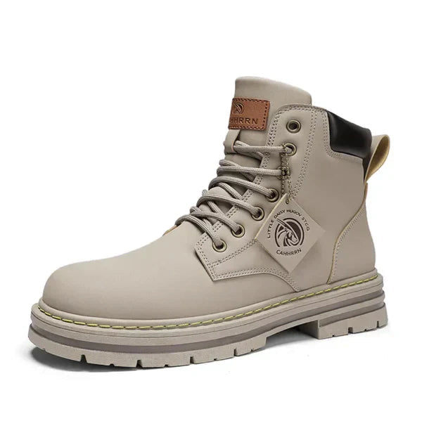 Stiefeletten Damen mit robuster Sohle und Schnürung - 5 - Jasminaboutique.com
