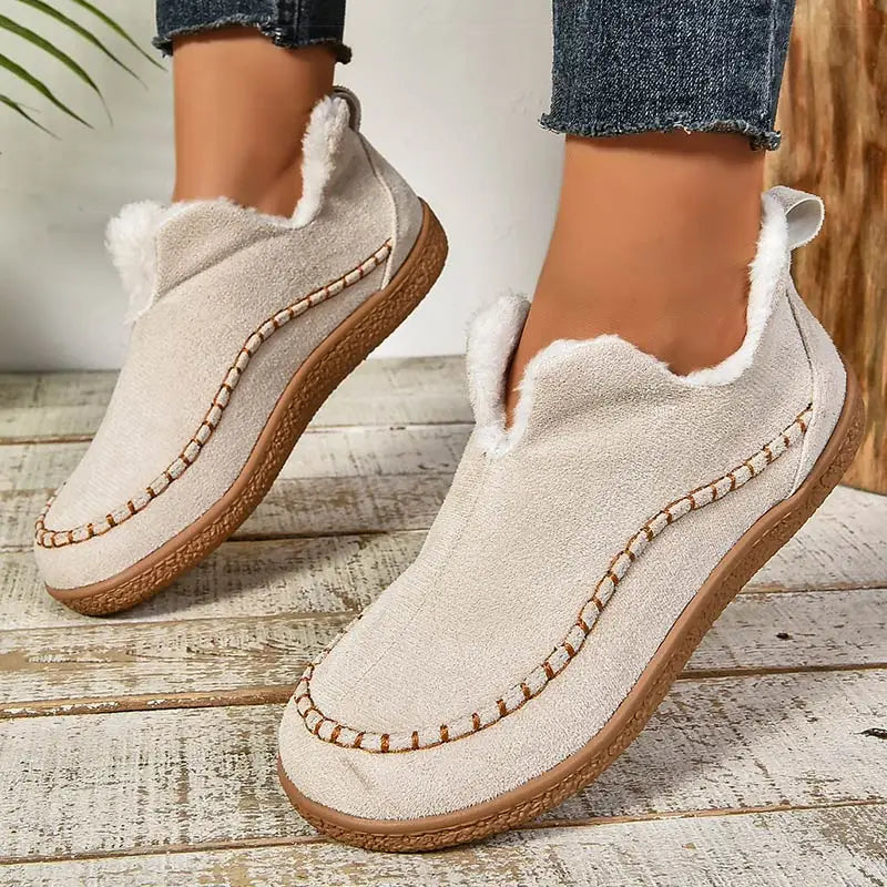 Casual Schuhe Damen mit Futter und rutschfester Sohle - 1 - Jasminaboutique.com