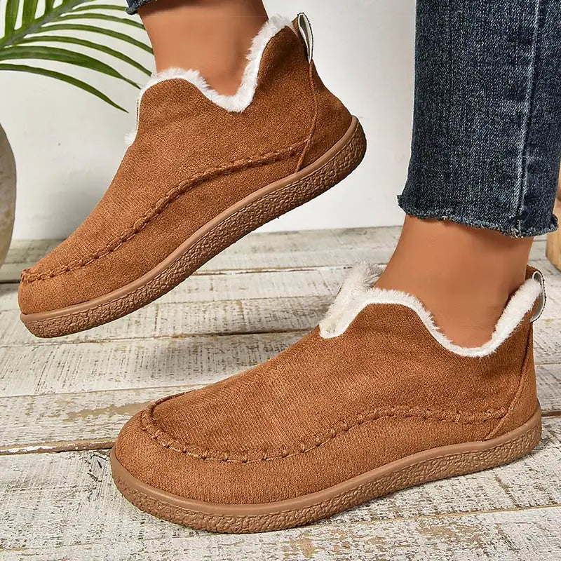 Casual Schuhe Damen mit Futter und rutschfester Sohle - 4 - Jasminaboutique.com