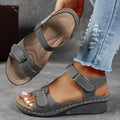 Sandalen Damen mit verstellbarem Riemen und Komfort-Sohle - 1 - Jasminaboutique.com