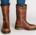 Stiefel Damen mit Rundkopf und praktischem Zugdesign - 1 - Jasminaboutique.com