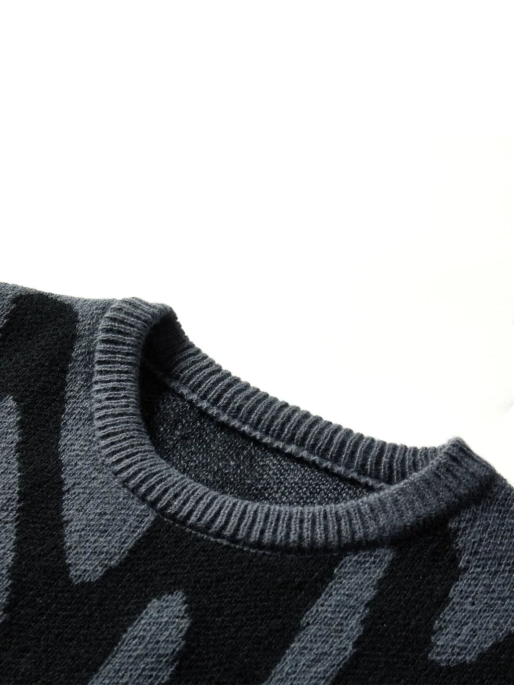 Pullover Herren mit abstraktem Muster und lässigem Schnitt - 7 - Jasminaboutique.com