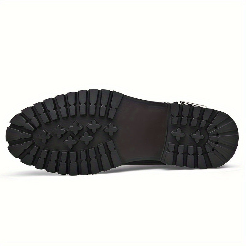 Stiefeletten Herren mit Reißverschluss und Gummisohle - 3 - Jasminaboutique.com