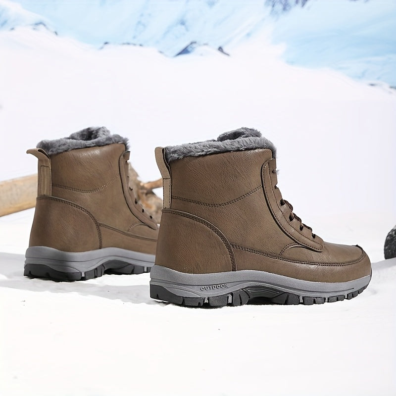 Winter Boots Damen mit Warmfutter und griffiger Sohle - 5 - Jasminaboutique.com