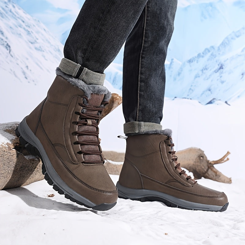 Winter Boots Damen mit Warmfutter und griffiger Sohle - 6 - Jasminaboutique.com