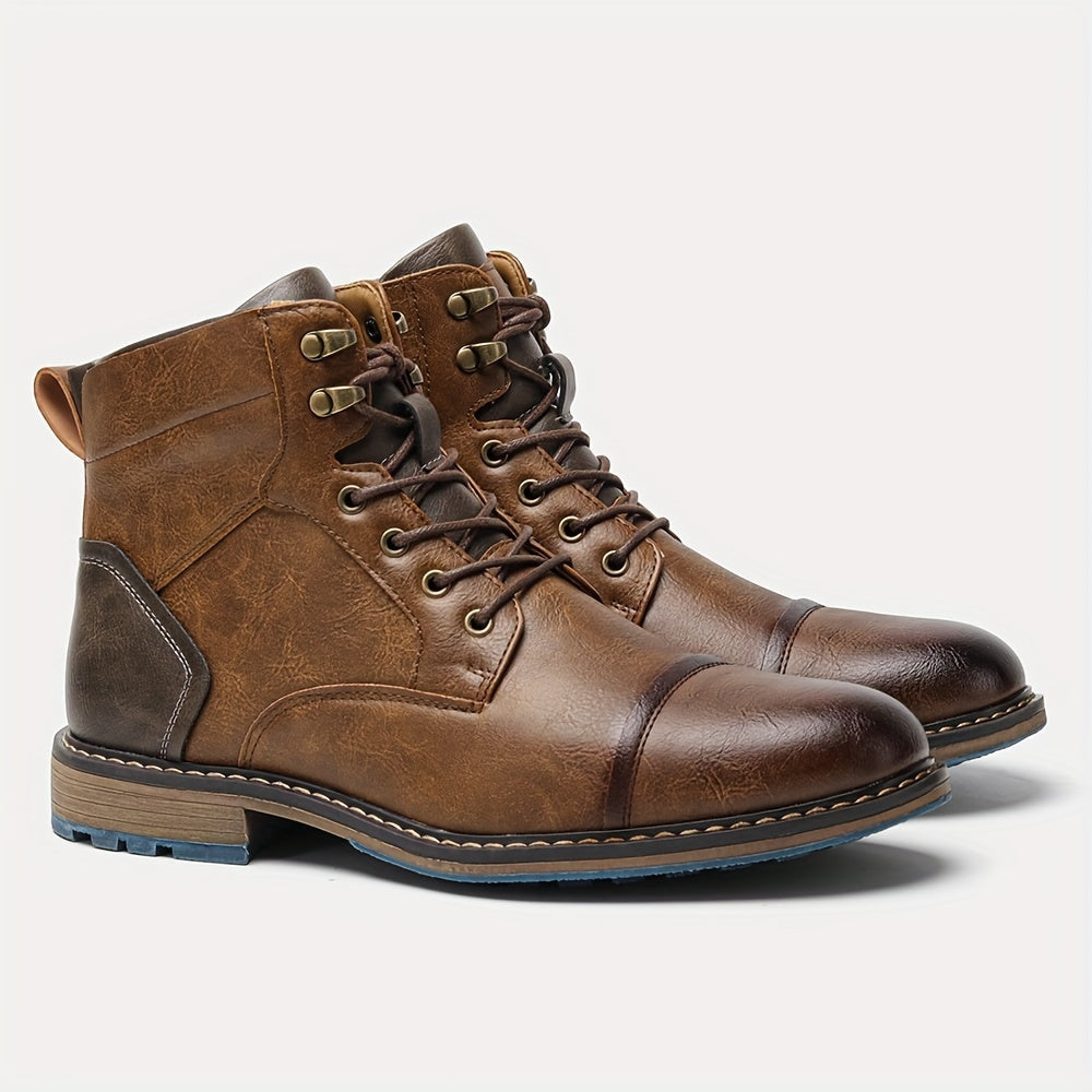 Stiefel Herren mit Schnürung und Kapuze - 3 - Jasminaboutique.com