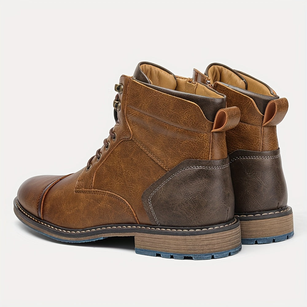 Stiefel Herren mit Schnürung und Kapuze - 7 - Jasminaboutique.com