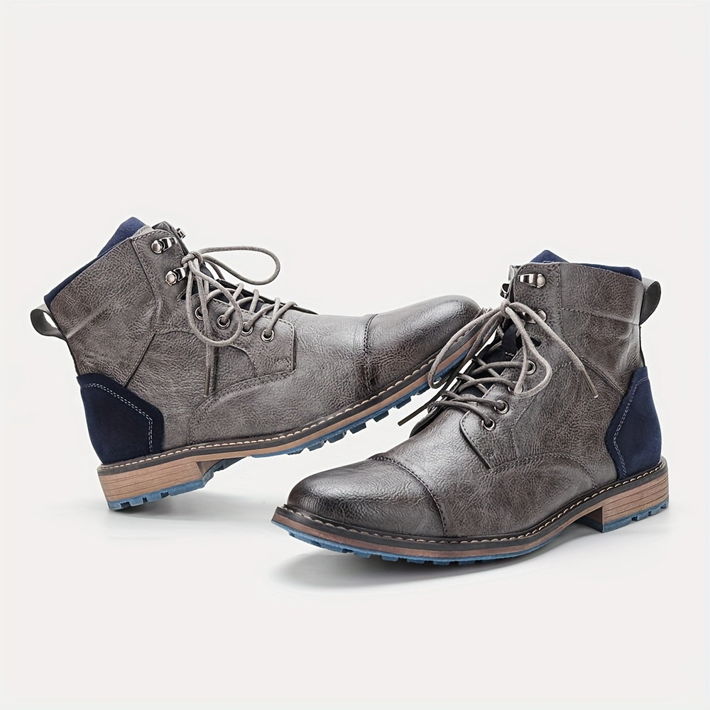 Stiefel Herren mit Schnürung und Kapuze - 8 - Jasminaboutique.com