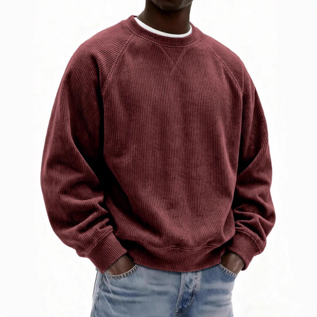 Sweatshirt Herren mit Raglanärmeln und lässigem Schnitt - 7 - Jasminaboutique.com