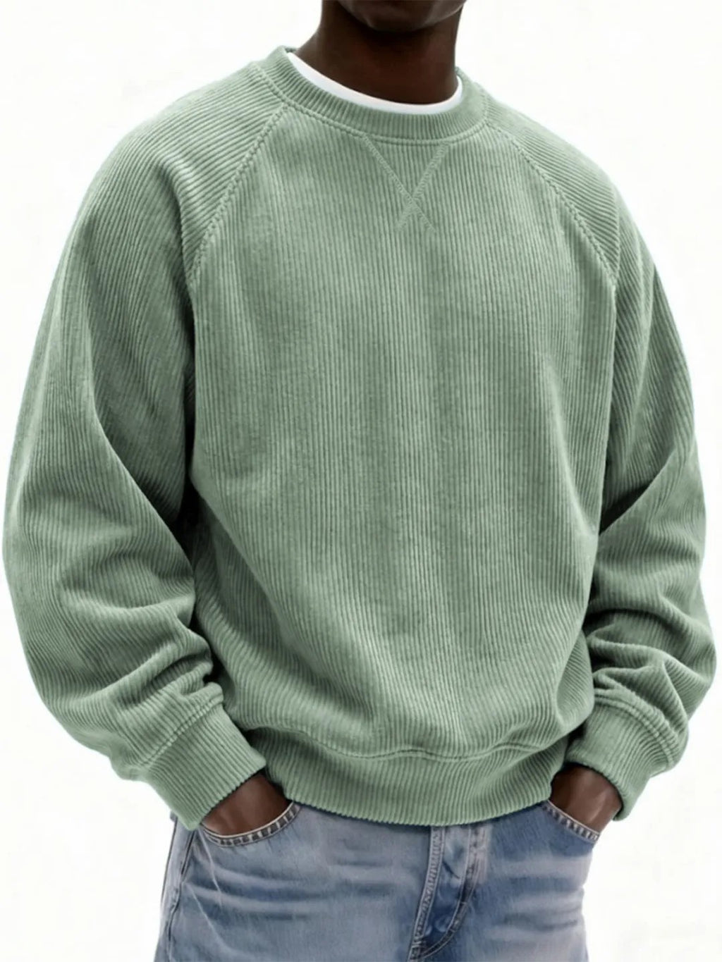 Sweatshirt Herren mit Raglanärmeln und lässigem Schnitt - 8 - Jasminaboutique.com