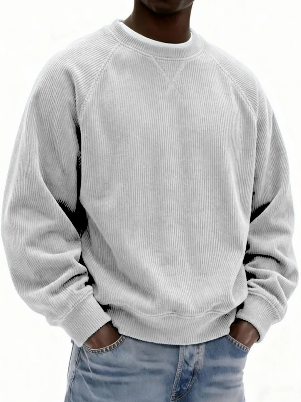 Sweatshirt Herren mit Raglanärmeln und lässigem Schnitt - 11 - Jasminaboutique.com