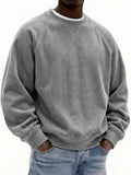 Sweatshirt Herren mit Raglanärmeln und lässigem Schnitt - 12 - Jasminaboutique.com
