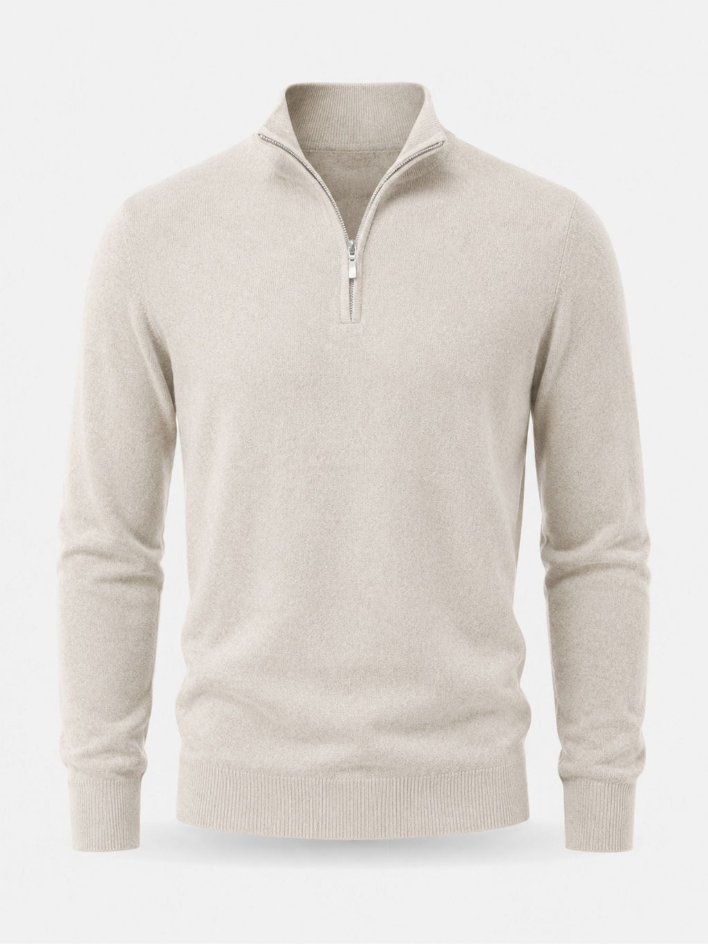 Pullover Herren mit Halbzip und klassischem Schnitt - 5 - Jasminaboutique.com