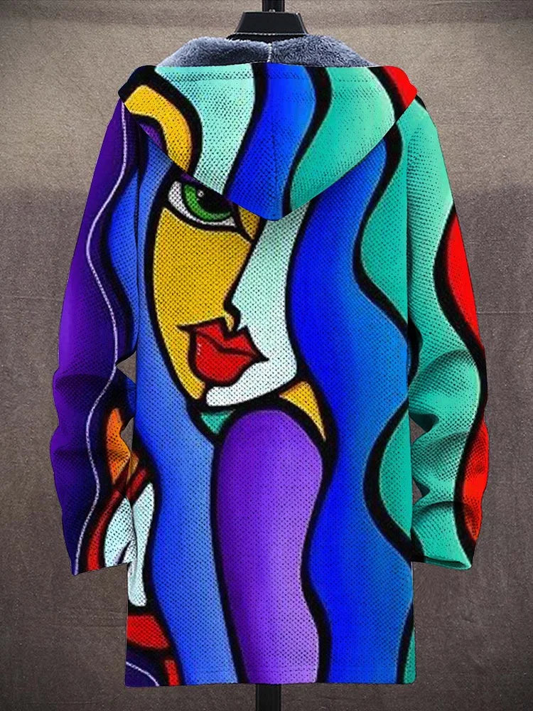 Hoodie Herren mit Kunstmotiv und Kapuze - 2 - Jasminaboutique.com