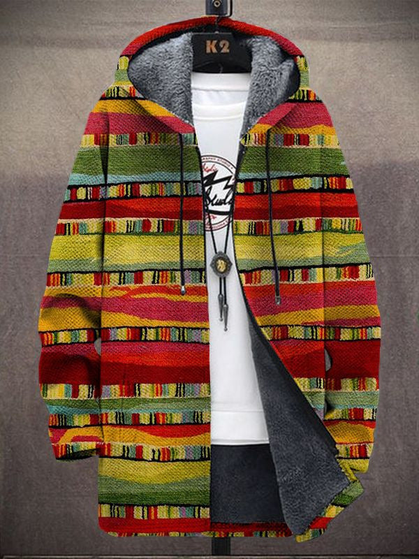 Hoodie Herren mit Auffälligem Muster und Praktischer Kapuze - 1 - Jasminaboutique.com