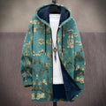 Hoodie Cardigan Herren mit Kunstvollem Druck und Kapuze - 1 - Jasminaboutique.com