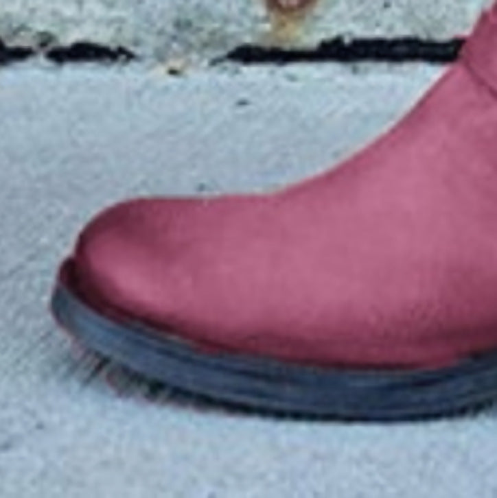 Stiefel Damen Knielang mit Schnallen-Detail - 5 - Jasminaboutique.com