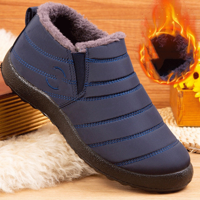 Stiefeletten Damen Casual mit Slip-On Design - 1 - Jasminaboutique.com