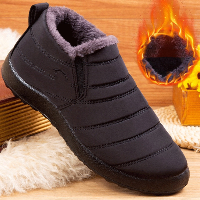 Stiefeletten Damen Casual mit Slip-On Design - 9 - Jasminaboutique.com