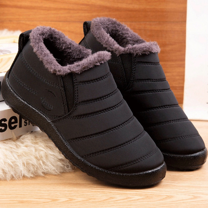 Stiefeletten Damen Casual mit Slip-On Design - 11 - Jasminaboutique.com