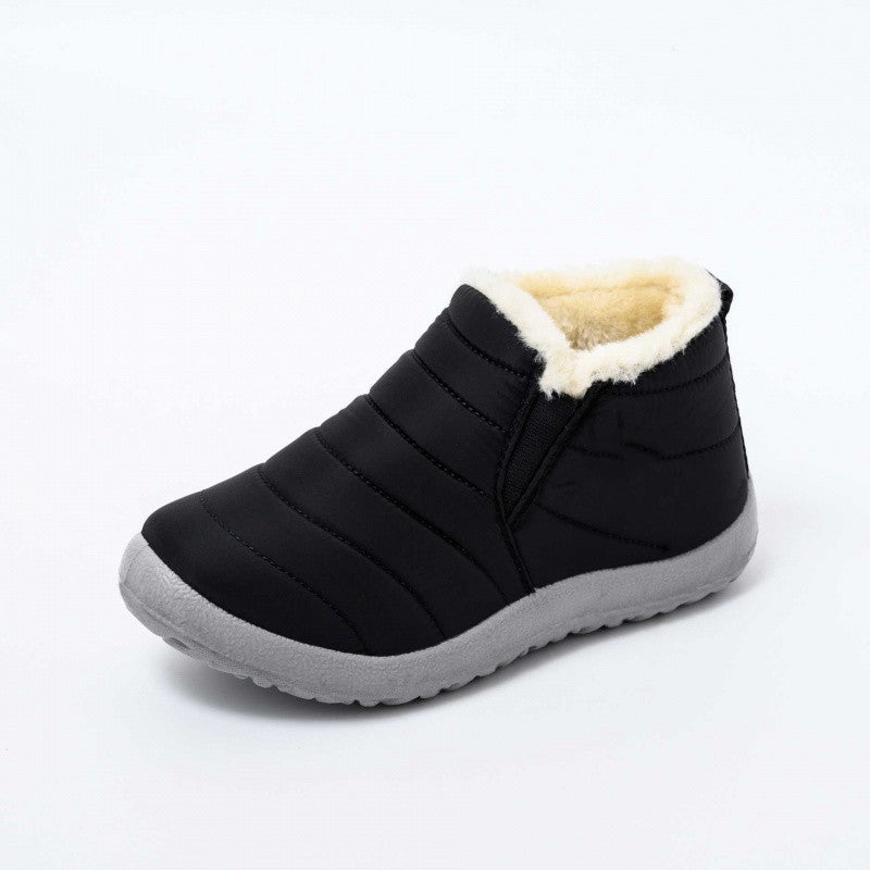 Stiefeletten Damen Casual mit Slip-On Design - 13 - Jasminaboutique.com