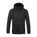Heizjacke Herren Lockerer Schnitt mit Kapuze - 1 - Jasminaboutique.com