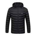 Heated Jacket Herren Leicht mit Abnehmbarem Kragen - 5 - Jasminaboutique.com