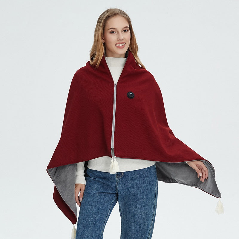 Leichter Damen-Wurfschal mit einzigartigem Design - 1 - Jasminaboutique.com