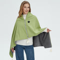 Leichter Damen-Wurfschal mit einzigartigem Design - 4 - Jasminaboutique.com