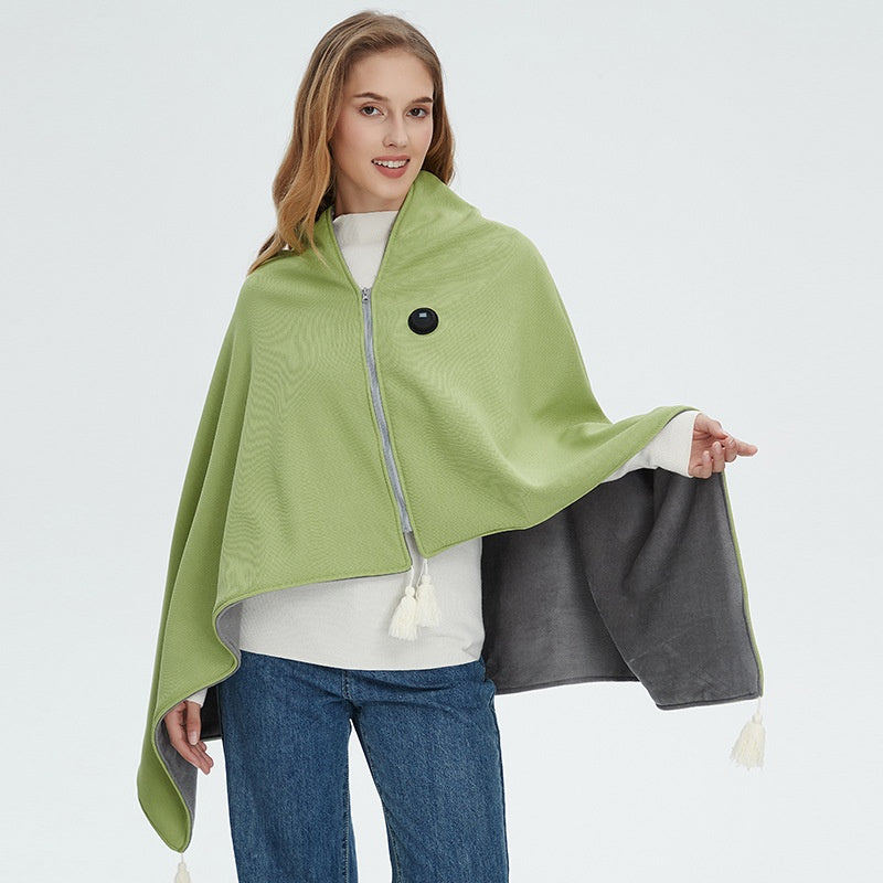 Leichter Damen-Wurfschal mit einzigartigem Design - 4 - Jasminaboutique.com