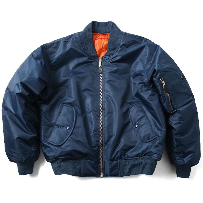 Bomberjacke Damen Relaxed Fit mit dreidimensionalen Taschen - 4 - Jasminaboutique.com