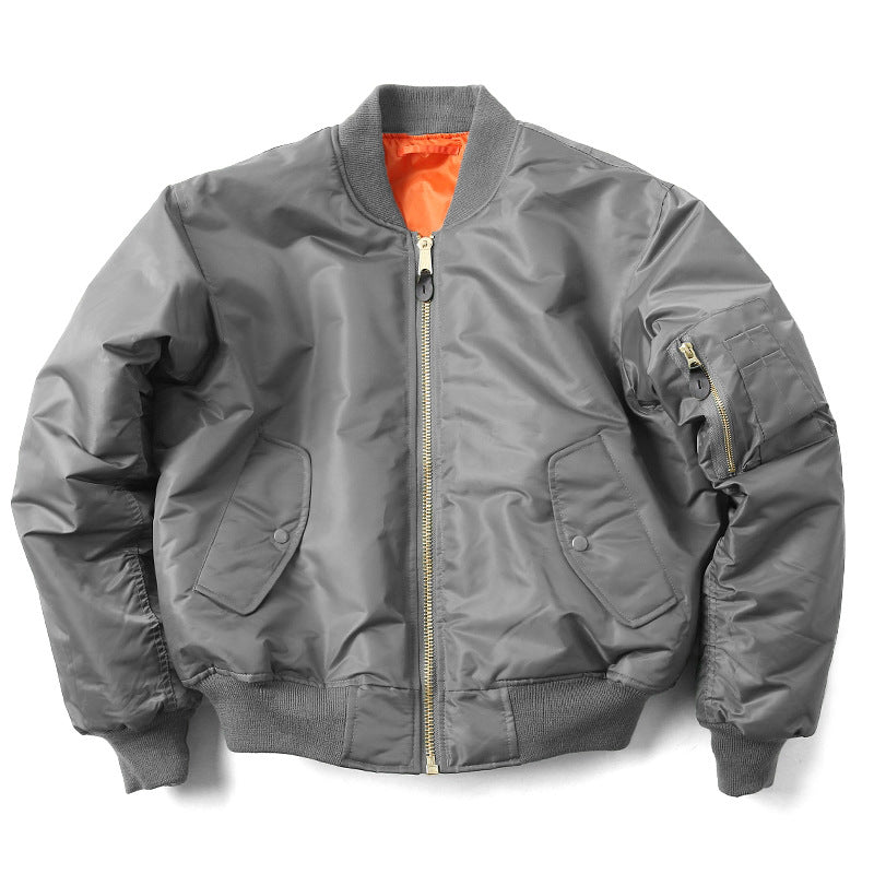 Bomberjacke Damen Relaxed Fit mit dreidimensionalen Taschen - 10 - Jasminaboutique.com