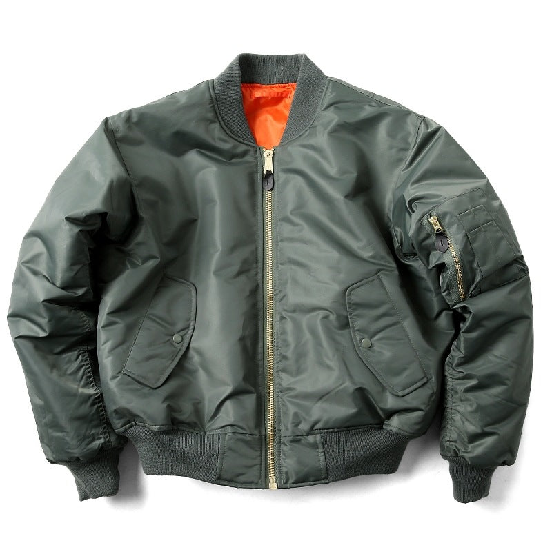 Bomberjacke Damen Relaxed Fit mit dreidimensionalen Taschen - 11 - Jasminaboutique.com