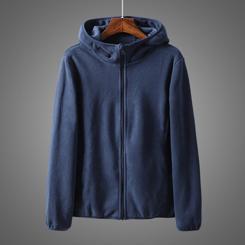 Hooded Jacket Damen Relaxed Fit mit Reißverschluss - 3 - Jasminaboutique.com
