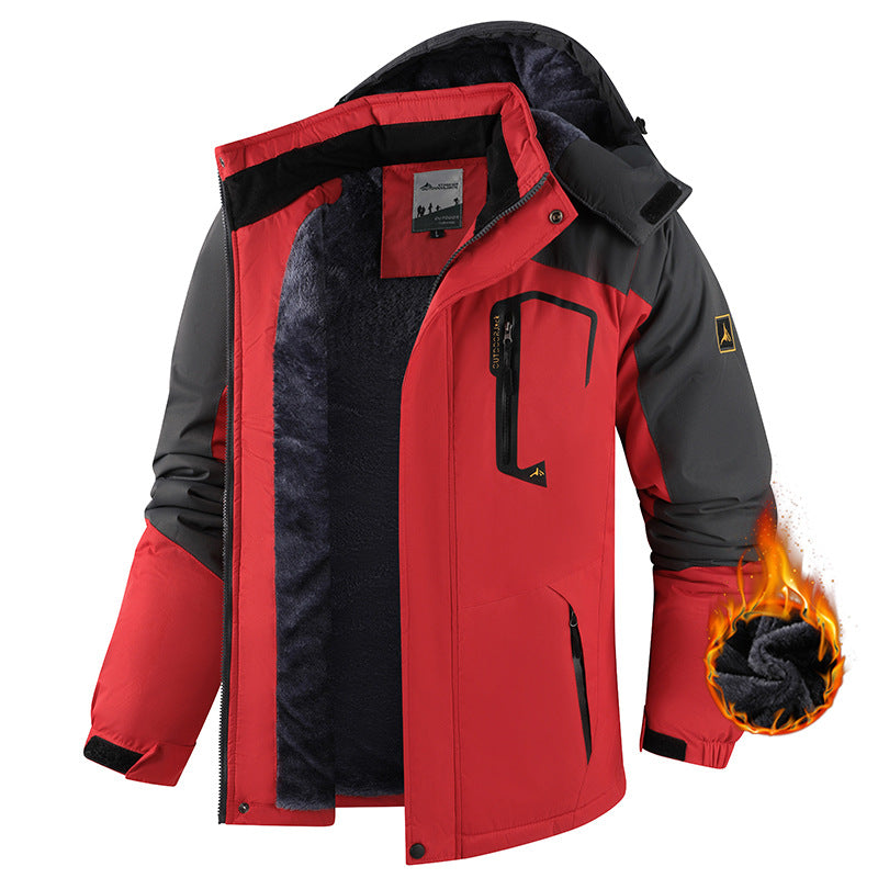 Jacke Herren Regular Fit mit abnehmbarer Kapuze - 8 - Jasminaboutique.com