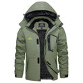 Winterjacke Herren Fitted mit abnehmbarem Kapuzen - 8 - Jasminaboutique.com