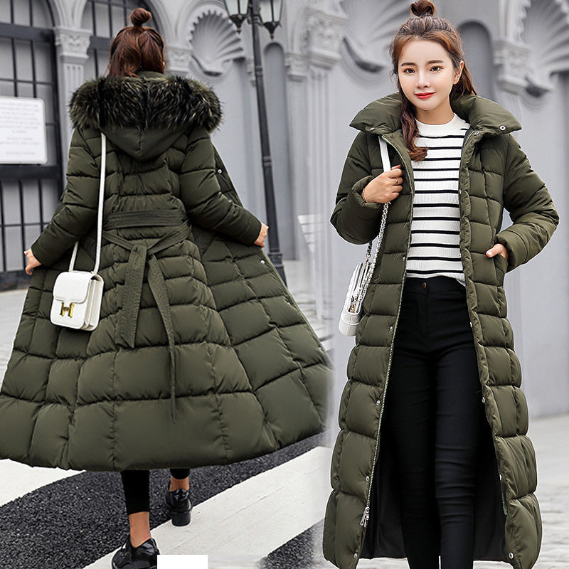 Pufferjacke Damen Slim Fit mit Pelzkragen - 8 - Jasminaboutique.com