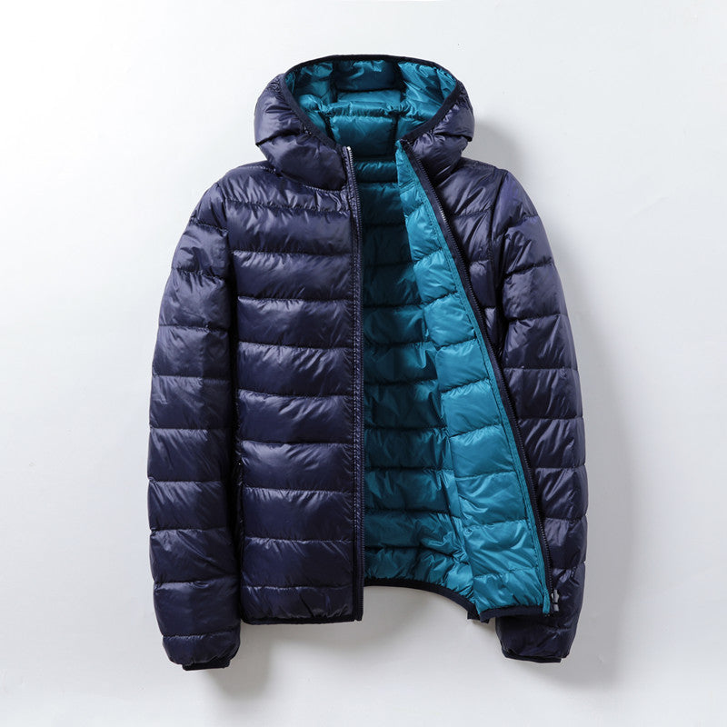 Damen Pufferjacke mit Kapuze - 3 - Jasminaboutique.com